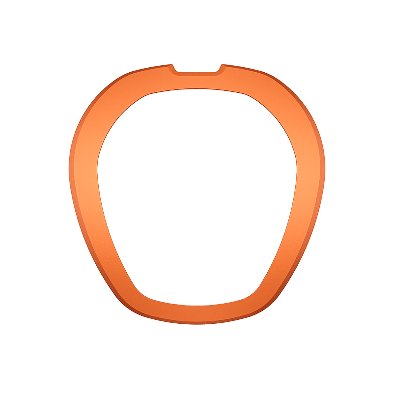 Reactor Interchangeable Bezel - Fluororubber-Orange