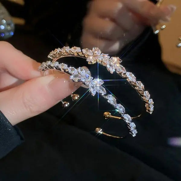 Luxury Bracelet Classic Crystal Bracelet Bowknot Designer Women Cuff Opening Bangle Cuff Jewelry Woman Party Gift Great Shopping 4You