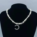 Pendant Crystal Necklaces Fashion Women Copper Pearl Necklace Chains Chain Gifts for Women Elegant Jewelry Great Shopping 4You