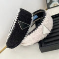 Luxury Designer Hand Knitting Headbands Hair Bands for Women Elastic Letter Headband Metal Headband Head Wrap Jewelry Black and White Contrasting Lamb Wool Great Shopping 4You