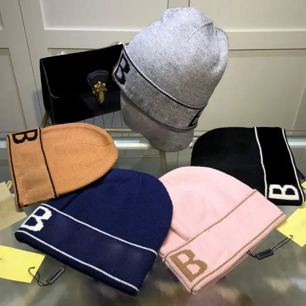 Women's Luxury Knitted Cap Cashmere Caps Designer Fashion Thick Warm Soft Autumn and Winter Outdoorsr Unisex Hats Great Shopping 4You