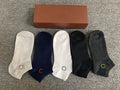 designer socks Mens Womens Designer socks 5 pairs luxury classic letter autumn cotton plaid stockings Sports Four Seasons Mid Tube Socks Couple Quality 2024 Great Shopping 4You