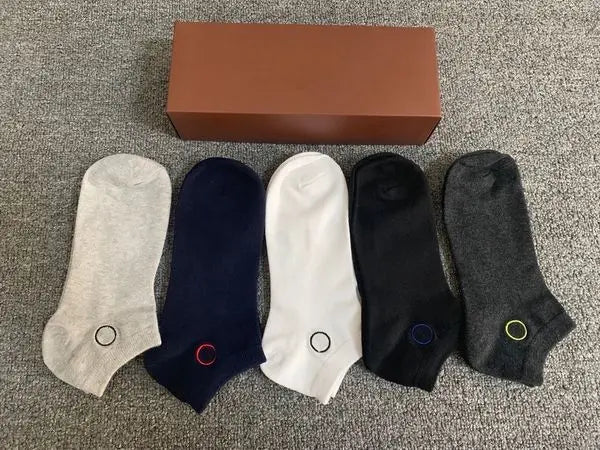 designer socks Mens Womens Designer socks 5 pairs luxury classic letter autumn cotton plaid stockings Sports Four Seasons Mid Tube Socks Couple Quality 2024 Great Shopping 4You
