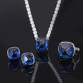 Stunning Bridal Accessories Pack Premium Quality Cubic Zirconia Gemstone Ensemble Featuring Sparkling Stones Arranged like Sugared Confections Great Shopping 4You