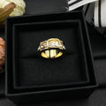 Designer Ring Letter Ring Fashion Flower Rings Luxury 18K Gold Plated Jewelry Wedding Great Shopping 4You