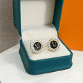 Luxury Brand Designers Stud Earrings Women Crystal Earring Party Gift jewelry Great Shopping 4You