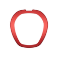 Reactor Interchangeable Bezel - Fluororubber-Red