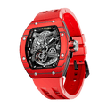 Atomic-TB8218 Standard Edition（Women） - Carbon Fiber-Red Tsarbomba Watch
