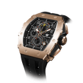 Elemental-TB8204Q（Ship from US） - Golden Black Tsarbomba Watch
