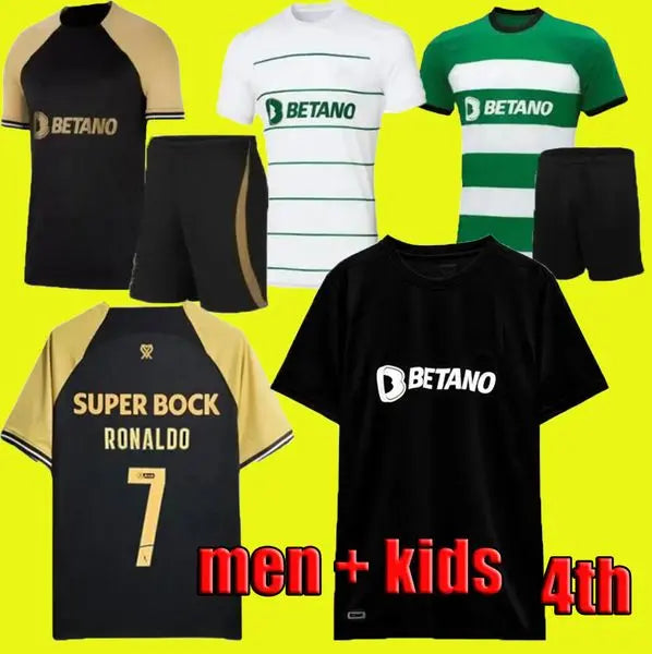 Sporting CP 23 24 Lisboa Fourth Soccer Jerseys COATES MATHIEU Home Blue Lisbon Special Jovane Sarabia Vietto 2023 2024 Football Shirt Men Kids Kit Great Shopping 4You