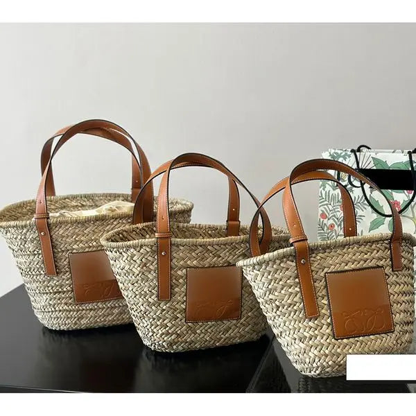 Straw Beach Handbags Designer Large Shopping Bags Summer Woven Vacation Travel Unisex Large Capacity Bag Totes 20cm 25cm 28cm Great Shopping 4You