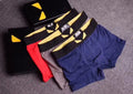 boxers for men Underwear Men Boxer Men's Panties Prints Boxers Elastic Ice Silk Shorts Summer 3 pieces/box Great Shopping 4You