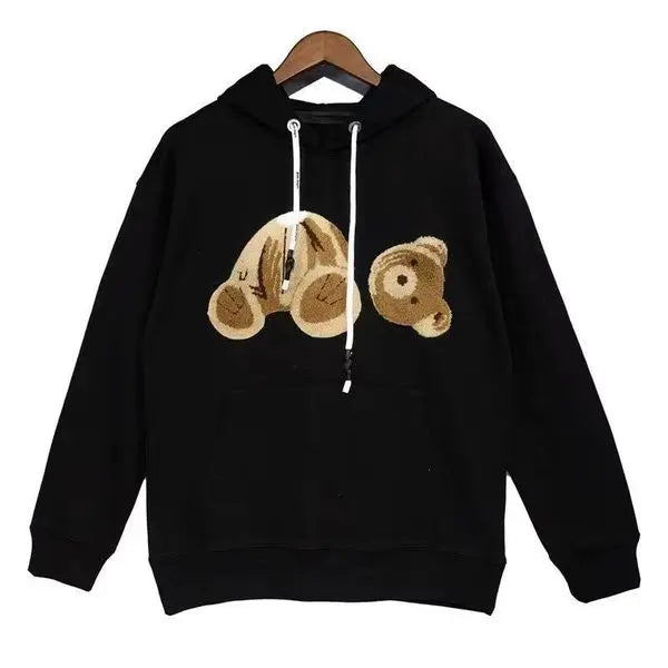 Kid designer hoodie kids clothes baby sweater Long sleeved brand toddler clothe Bear pattern girls boys clothing fasion design Spring autumn winter clothe red black Great Shopping 4You