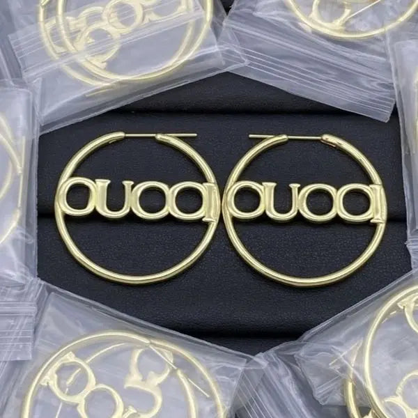 Designer Earrings Gold Earrings Luxury Jewelry Gifts for Women Brass Stud Earrings Wedding Party Designer Earrings High Quality Great Shopping 4You
