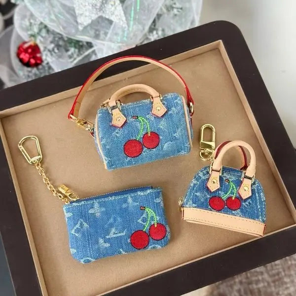 New Luxury Keychain Mini Bags Keyring Designer Bag Charm Letter Fashion Keychains Men Women Keyring Coin Purse Unisex Hangings High Quality Gifts Great Shopping 4You