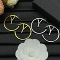 Fashion Hoops Earrings Designer Simple Earing for Man Womens Classic 2 Colors Gold Silver Great Shopping 4You