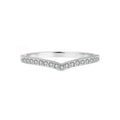 S925 Sterling Silver Moissanite Ring Women's Volleyball Diamond D-color V-shaped Diamond Stacking Ring Wedding Engagement Jewelry Christmas Gift Great Shopping 4You