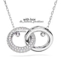 Luxury swarovs Jewelry Designer Necklace Women's Necklace Swan Inlaid Zircon Paired with Designer Bag European and American Ins Style Shl b51 Great Shopping 4You