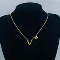 Designer Necklace for Women Elegant Charm Necklace Wedding Diamond Silver Gold Plated Jewellery Great Shopping 4You