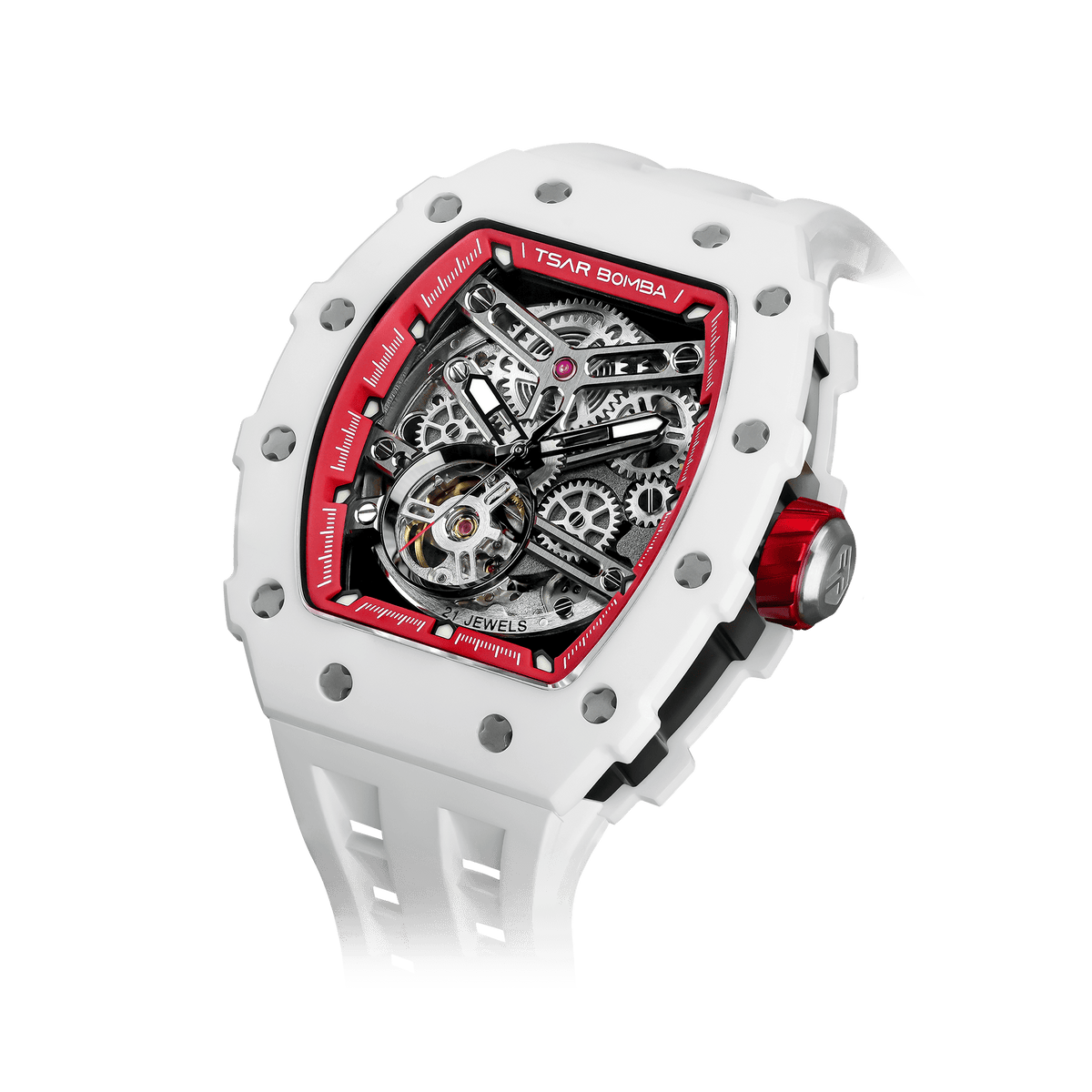 Elemental-TB8208C - White Red