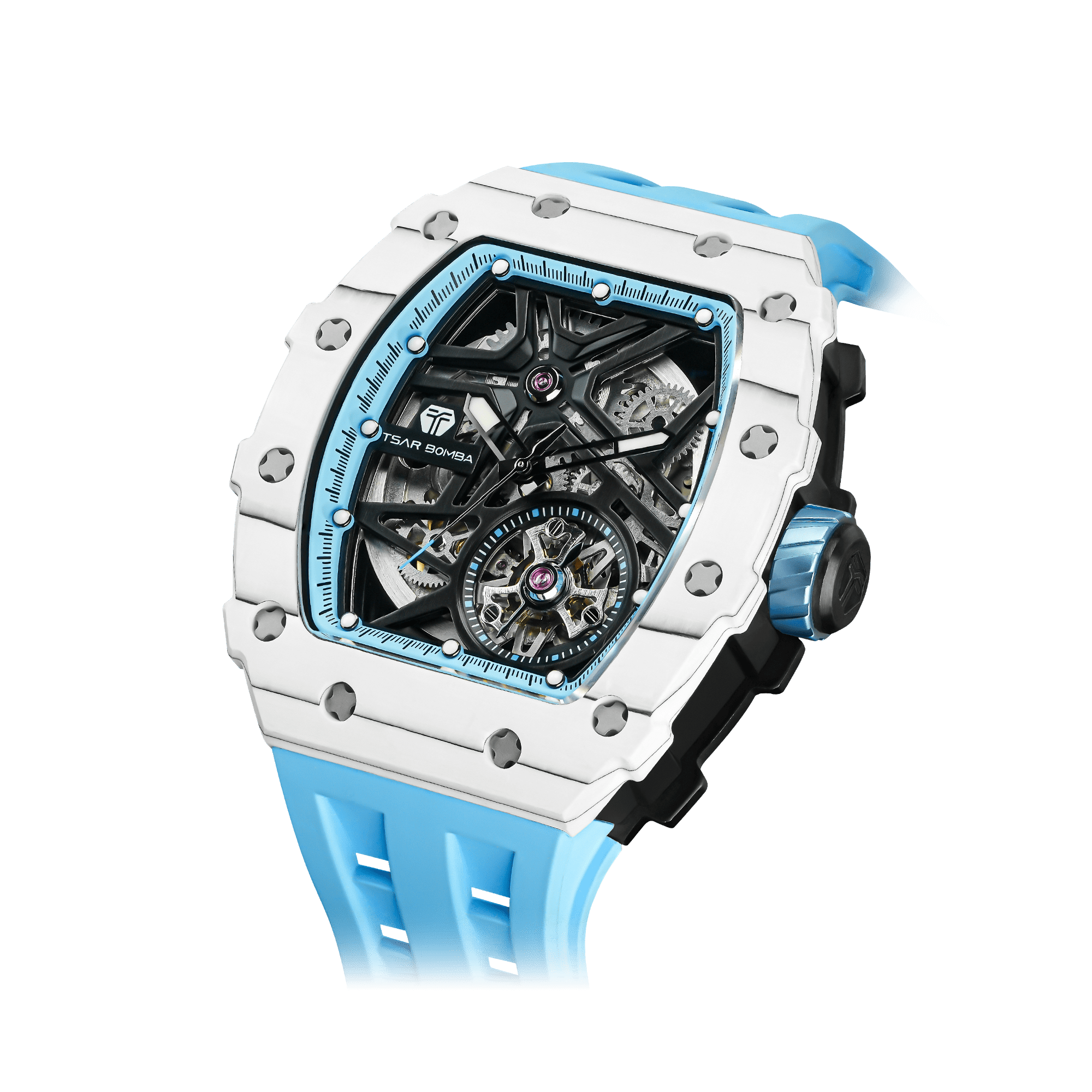 Elemental-TB8209CF（EU） - White Blue Tsarbomba Watch