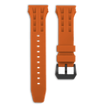 Elemental Strap - Fluoro rubber strap-Orange