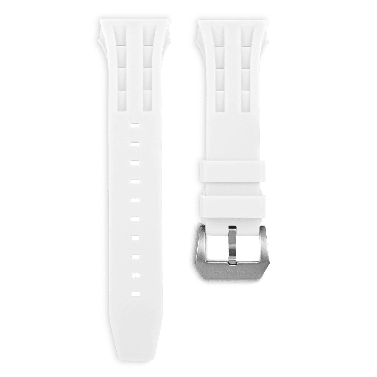 Elemental Strap - Fluoro rubber strap-White