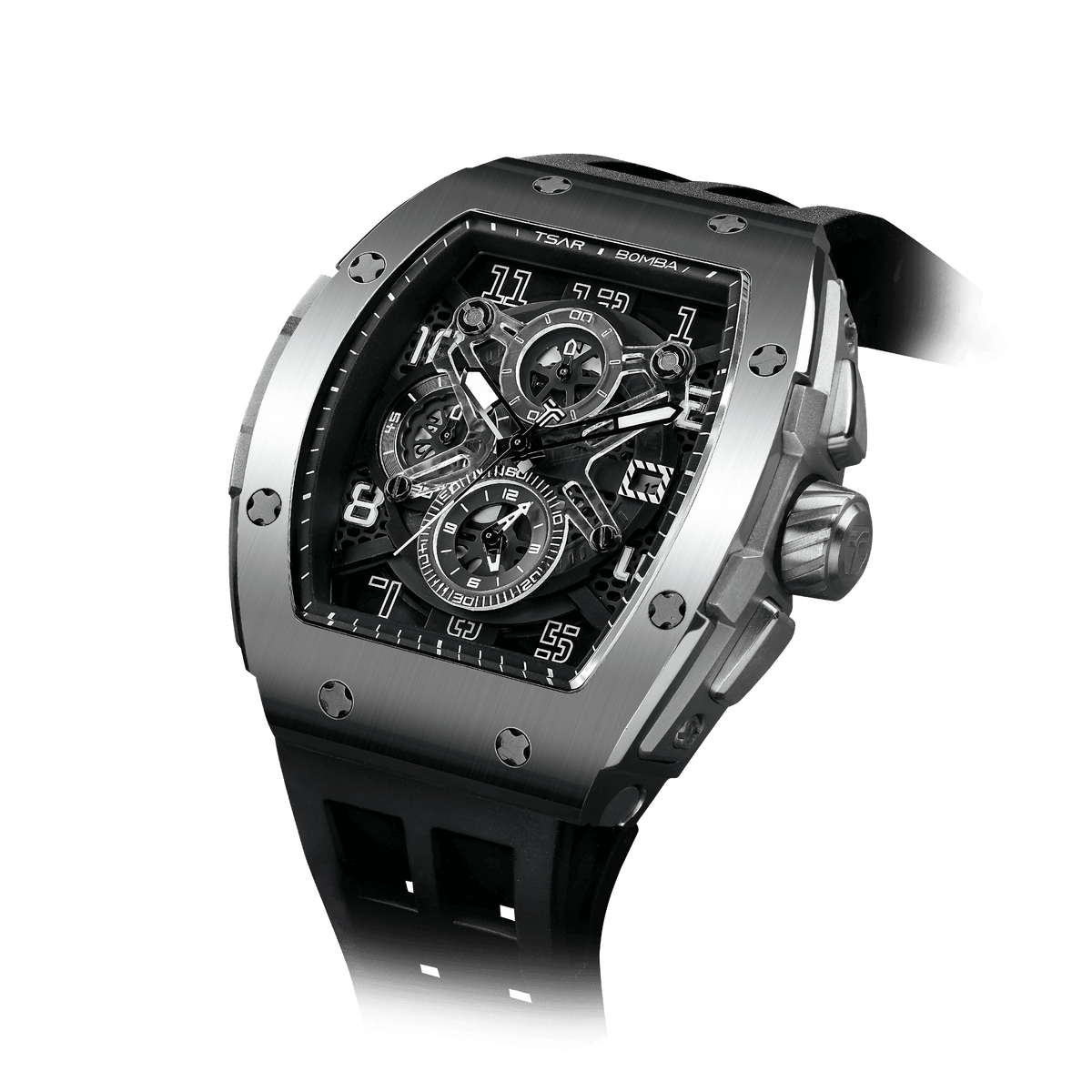 Elemental-TB8211Q - Silver Black