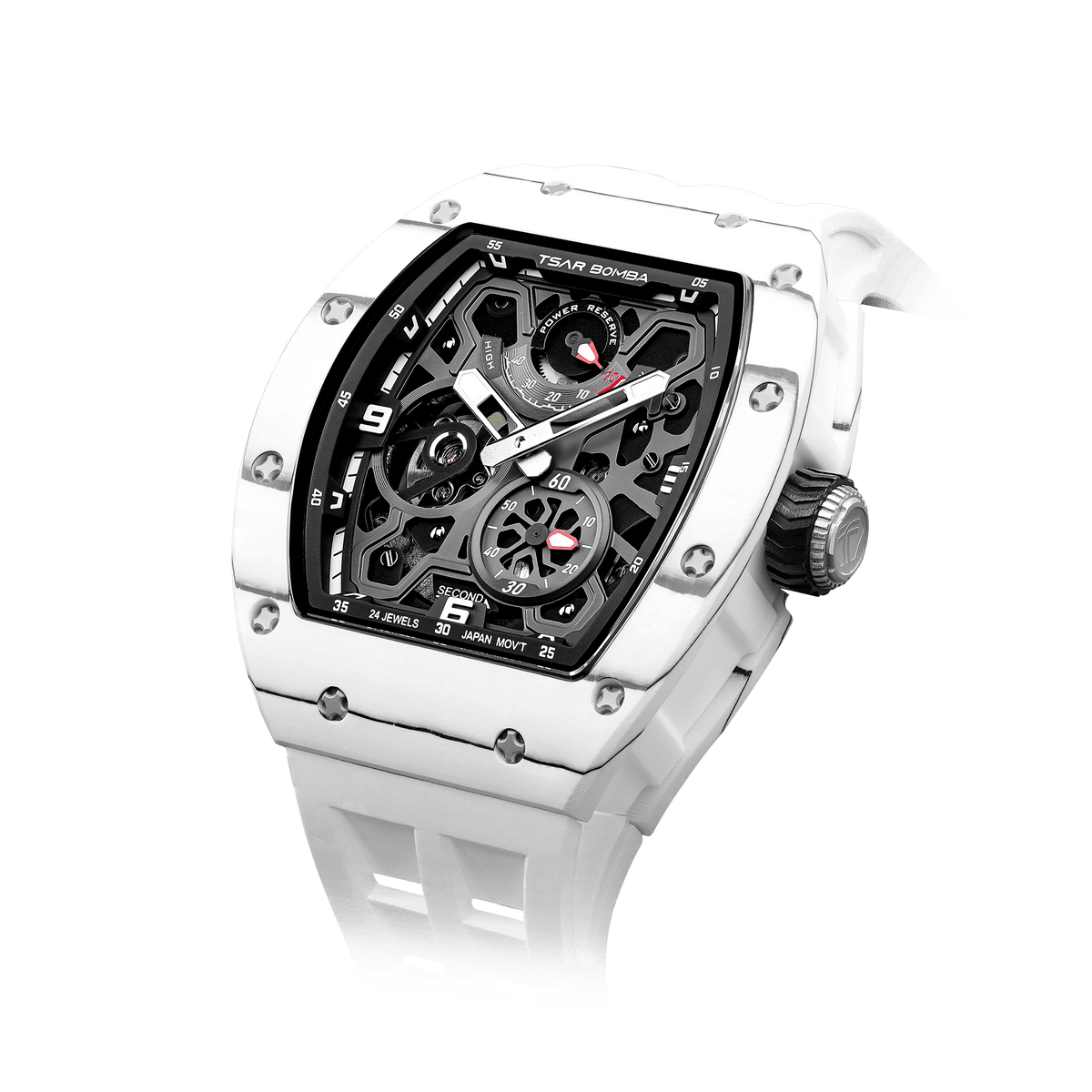 Elemental-TB8212 - Carbon Fiber White