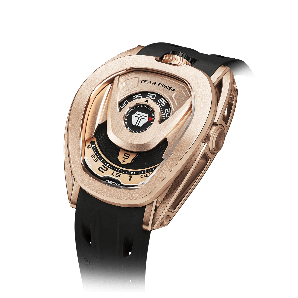 Reactor-TB8213（Ship from US） - Golden Black Tsarbomba Watch