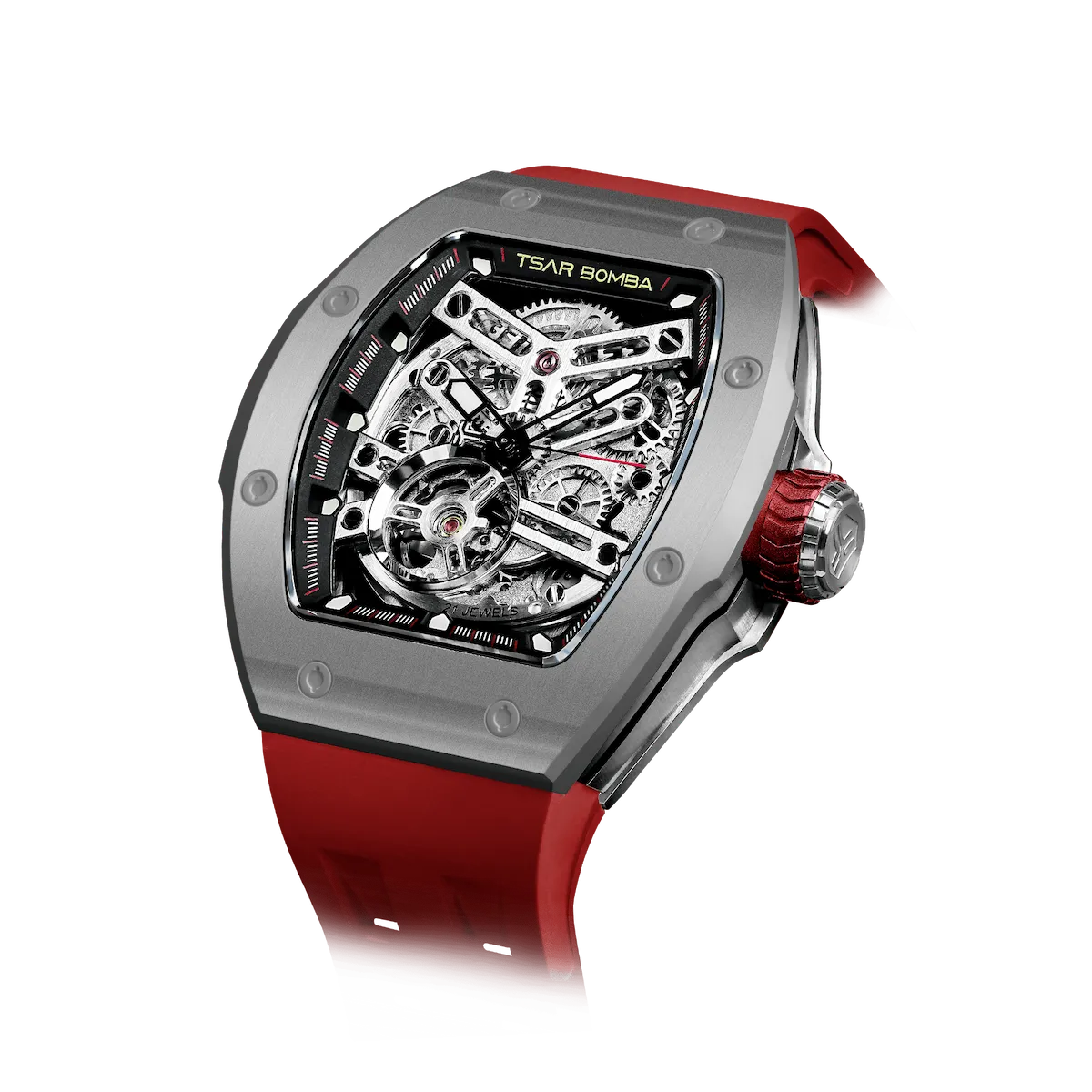 Atomic-TB8218C - Grey Red