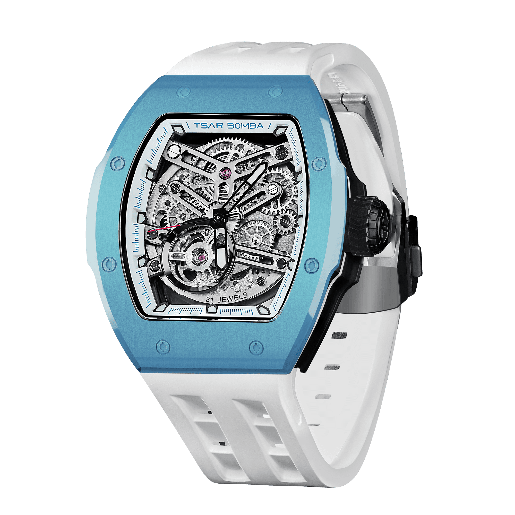 Atomic-TB8218 Standard Edition（Women） - Ceramic-Light Blue Tsarbomba Watch