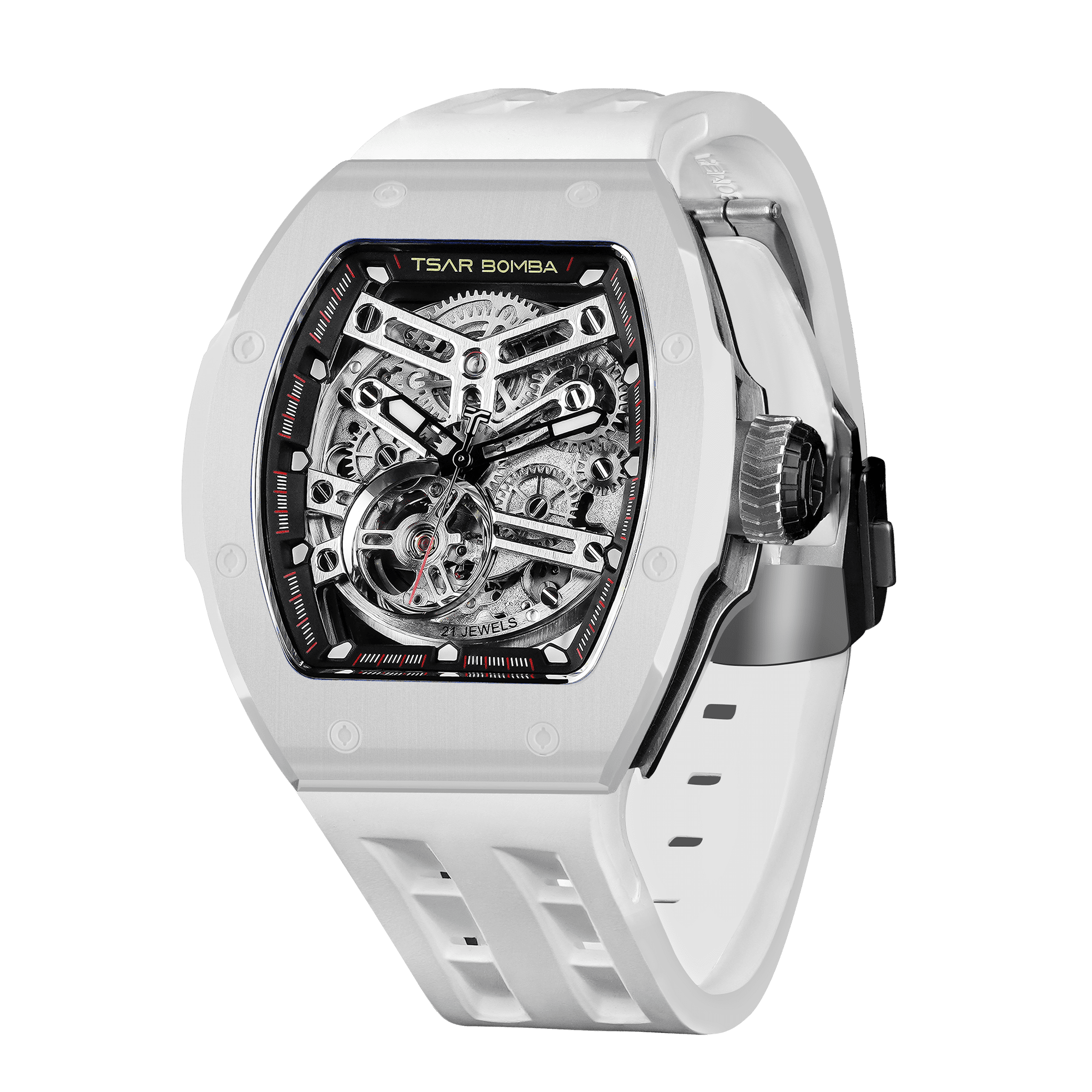 Atomic-TB8218 Standard Edition（Women） - Ceramic-White Tsarbomba Watch