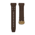Light Matter Interchangeable Strap - Deployant Clasp-Brown Tsarbomba Straps