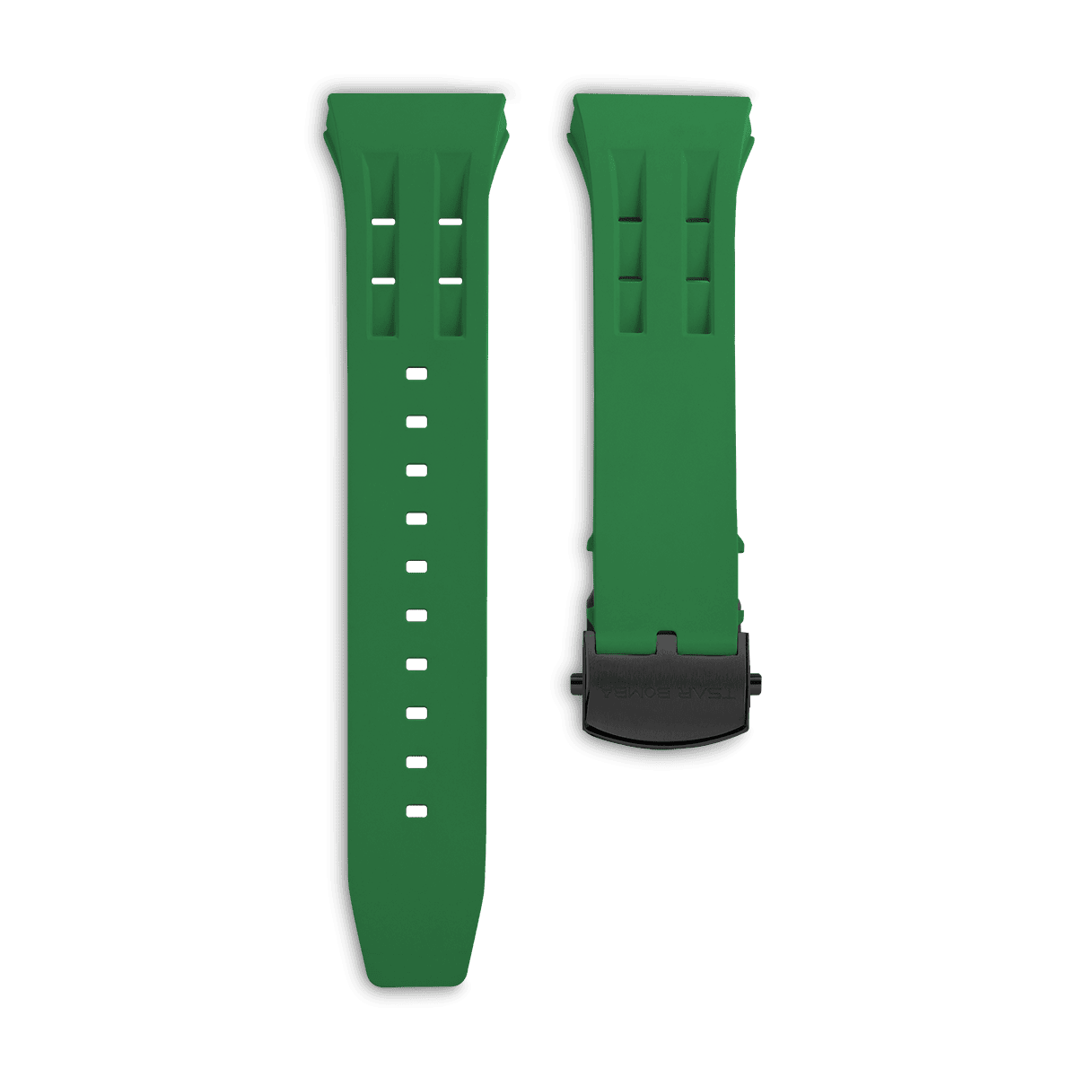 Light Matter Interchangeable Strap - Deployant Clasp-Green Tsarbomba Straps