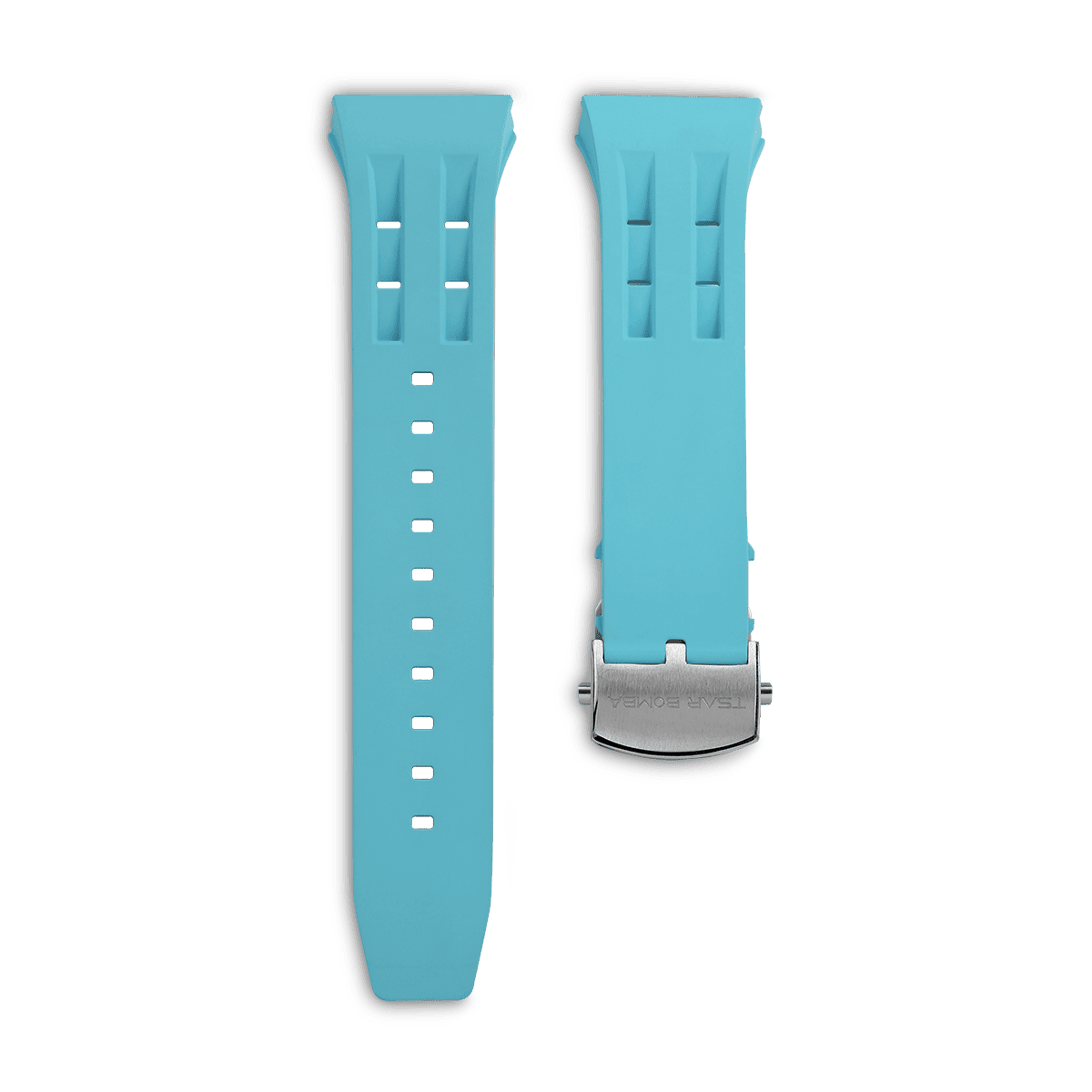 Neutron Interchangeable Strap - Deployant Clasp-Lake Blue Tsarbomba Straps