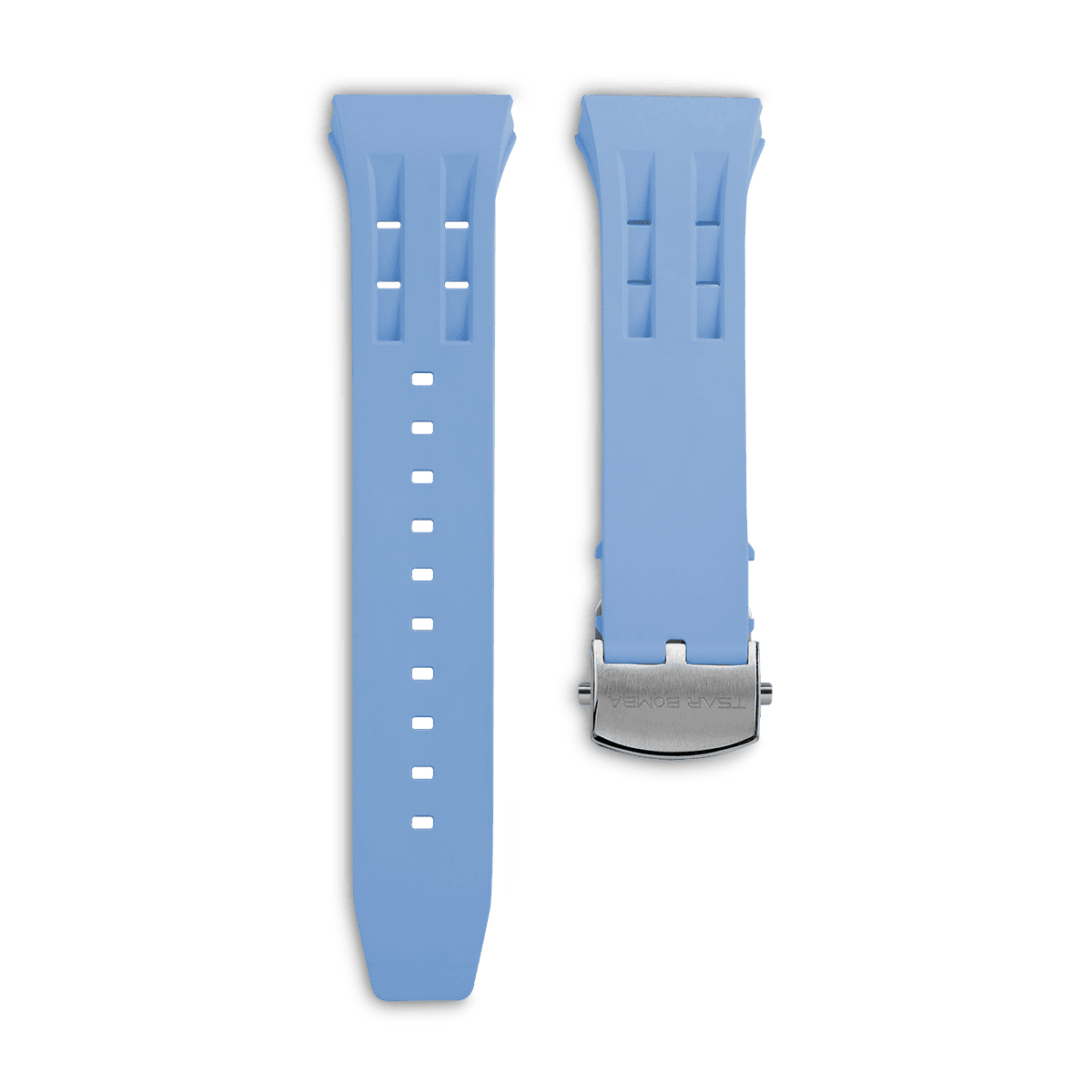 Neutron Interchangeable Strap - Deployant Clasp-Light Blue Tsarbomba Straps
