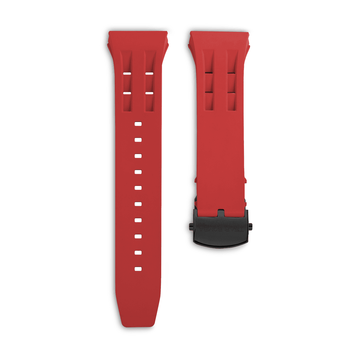 Light Matter Interchangeable Strap - Deployant Clasp-Red Tsarbomba Straps