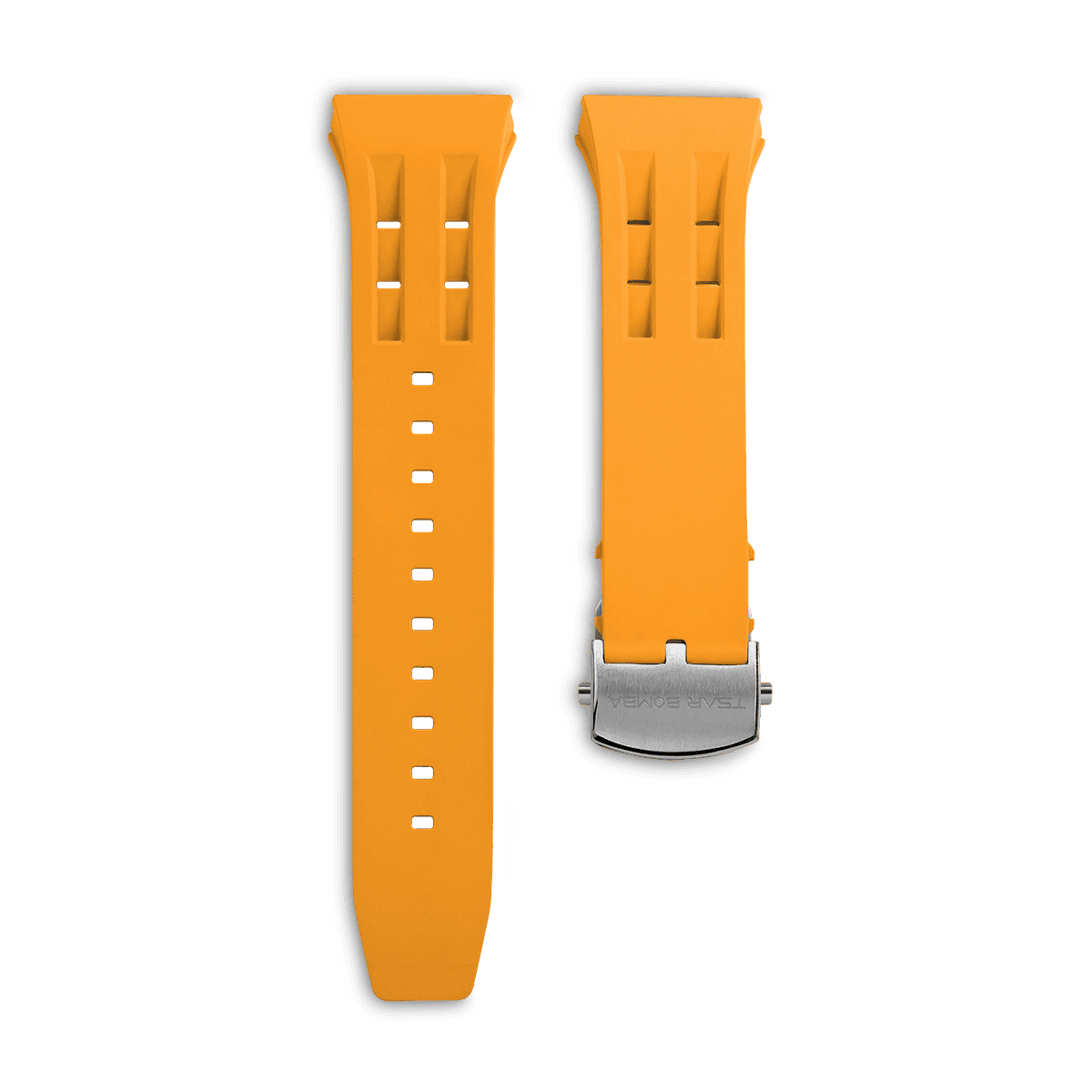 Neutron Interchangeable Strap - Deployant Clasp-Yellow Tsarbomba Straps