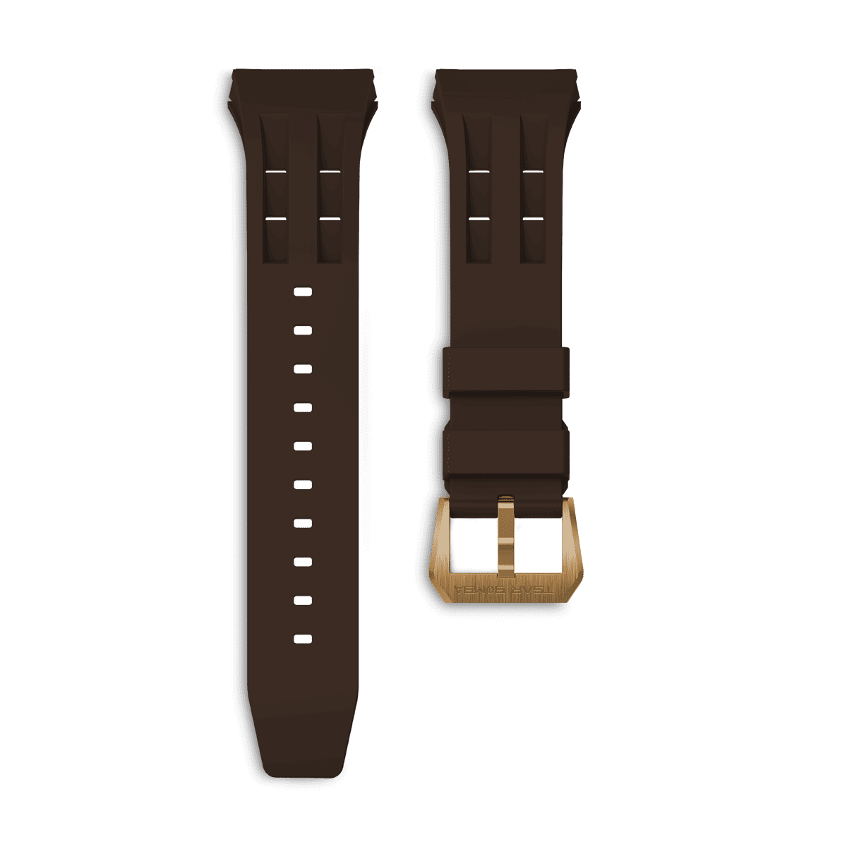 Neutron Interchangeable Strap - Classic Clasp-Brown Tsarbomba Straps