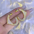 Women Letter Stud18K Gold Plated Luxury Designer Earings Geometric Fashion Wedding Party Jewelry Earrings Great Shopping 4You