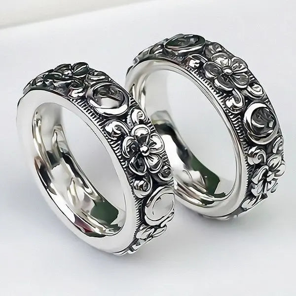 gg ring womens anillos bague designer ring couple jewelry band titanium steel with diamonds casual fashion street classic gold silver rose Great Shopping 4You