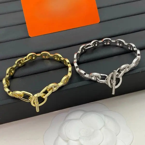 Bracelet Designer Gold Plated for Women Gold Bangle Bracelet Cuff Jewelry Party Christmas Gift Great Shopping 4You