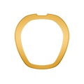 Reactor Interchangeable Bezel - Fluororubber-Yellow