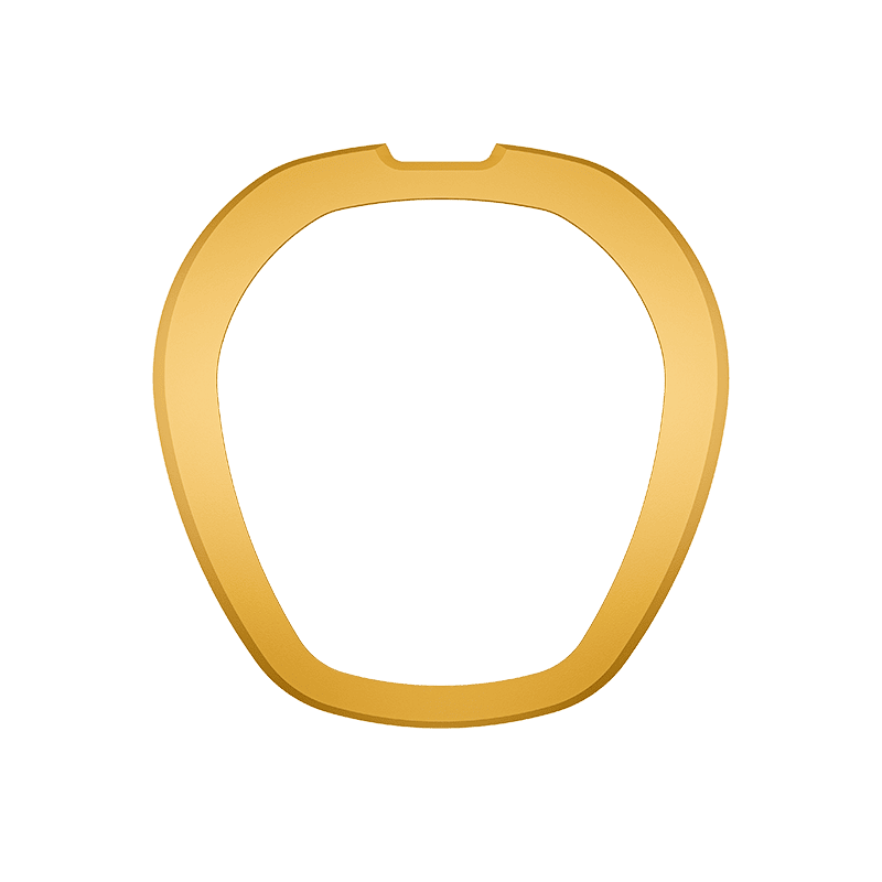 Reactor Interchangeable Bezel - Fluororubber-Yellow