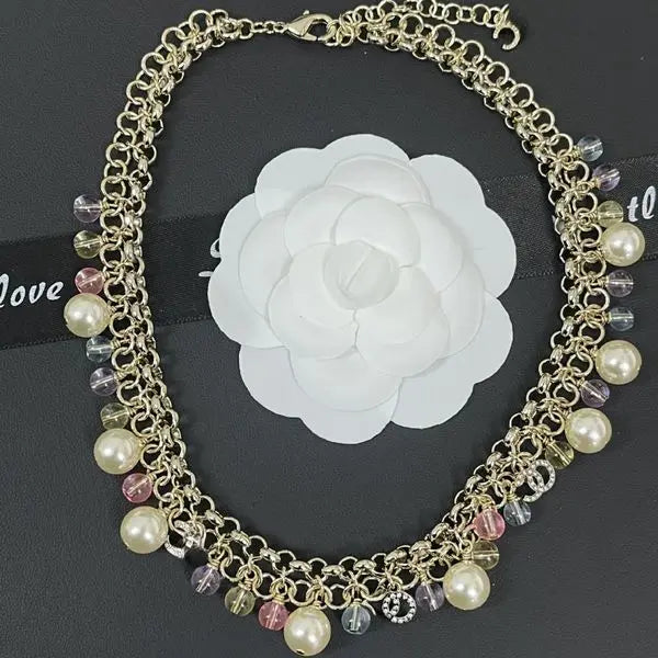 Pearl Chain Luxury Necklace Designer Jewelry Long Chain Gifts for Women Pendant Necklace Charm Jewelry Necklace With Box Great Shopping 4You