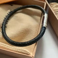 Luxury Men Women Designer Bracelet Bangle Black Leather Designer Bracelets Fashion Men Bangles Jewelry Party Great Shopping 4You