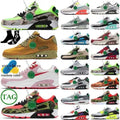 2023 New Cushion 90 90s Shoes Men Women Surplus Running Shoe Triple Black White x Michigan Radiant Airs Red Pastel Mens Trainers Great Shopping 4You