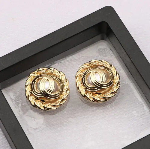 20Style Earings Designer For Woman Stud Earrings Geometric Rhie Pearl Earring for Wedding Party Jewerlry Accessories Gifts Great Shopping 4You