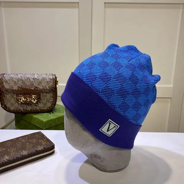 Luxurys designers Beanie Hat Skull CapWinter Unisex Cashmere checkered letters Casual Outdoor Bonnet Knit Hats Warm Multicolor Beanies Fashion 6U7A Great Shopping 4You